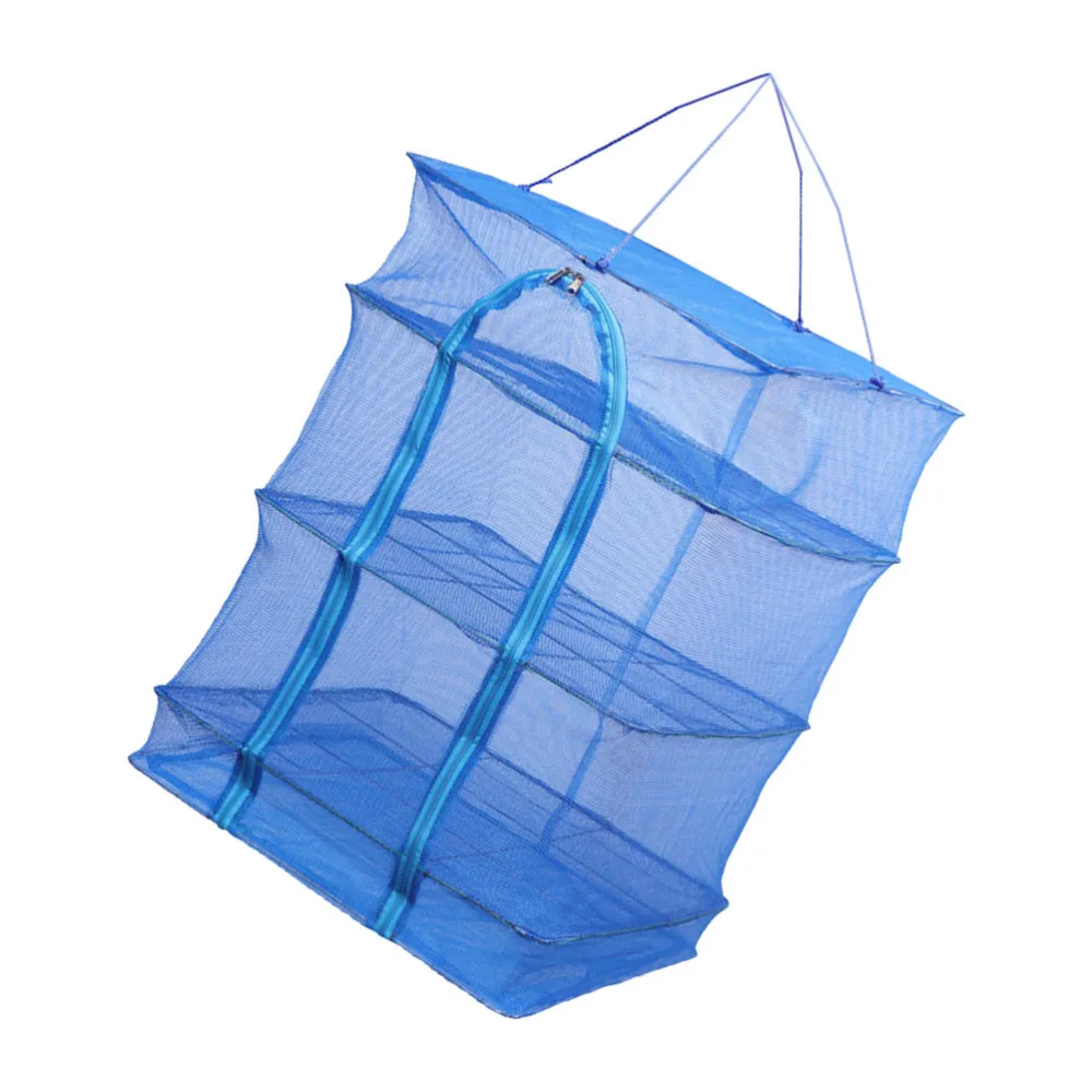 1pc Vegetable Fish Foldable Drying Net Hanging Mesh Dryer | Дом и сад
