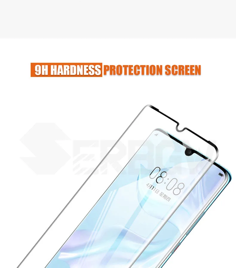 3D полное покрытие из закаленного стекла для huawei P20 P30 mate 20X20 Lite P20 P30 Pro Защита экрана для huawei P20 P30 Lite стеклянная пленка