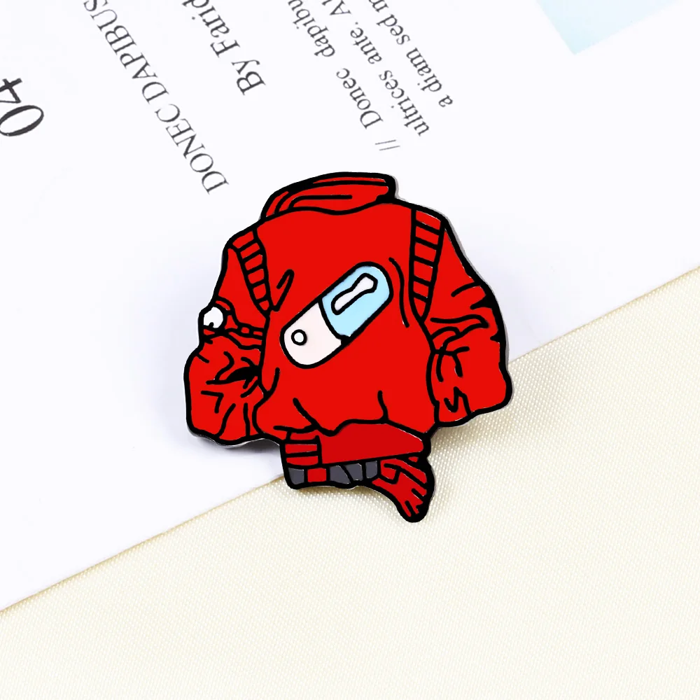 Girl Enamel Pin Eyeliner Black Lips Pill Jackets Women Face Twisted Clock Brooches Denim Shirts Lapel Pins Punk Life Jewelry