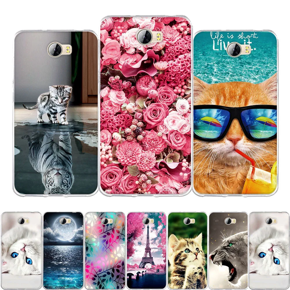 Чехол для Huawei Honor 5A 5 A 0 дюйма мягкий силиконовый чехол из ТПУ 3D сумка милый Y5 II 2