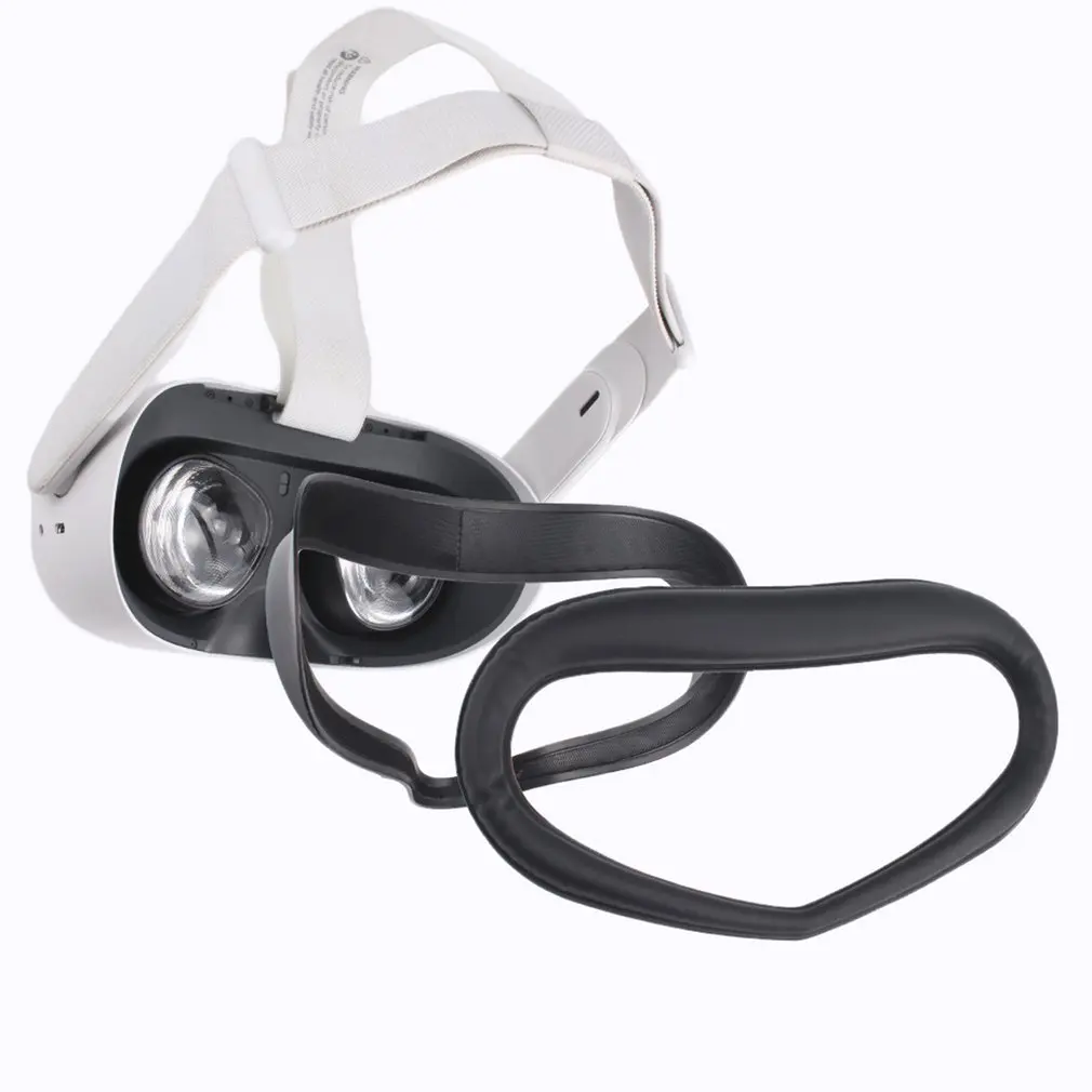 

Virtual Reality Glasses Accessories For Oculus Quest 2 VR Replacement PU Face mats Face Cover Brackets Protective Eye Mask Pads