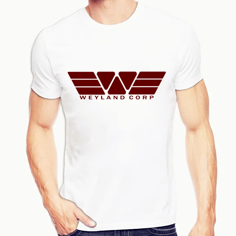 USCSS Nostromo Alien Weyland Yutani футболки для мужчин Harajuku забавная Мужская футболка с