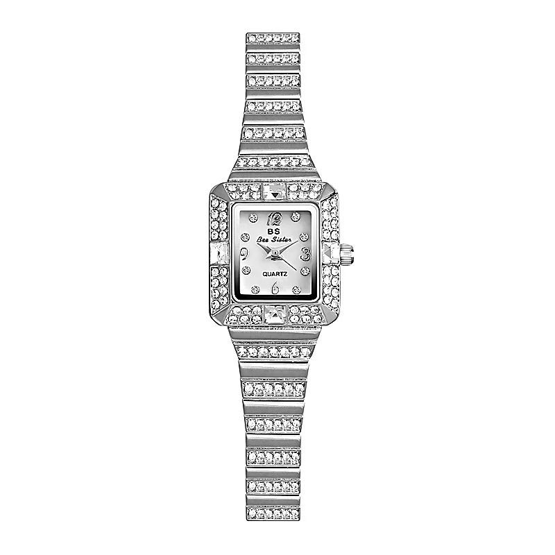 

2021 student sports watch new concept creative steel mesh belt ladies watch bracelet watch full diamond ladies watch quartz watc