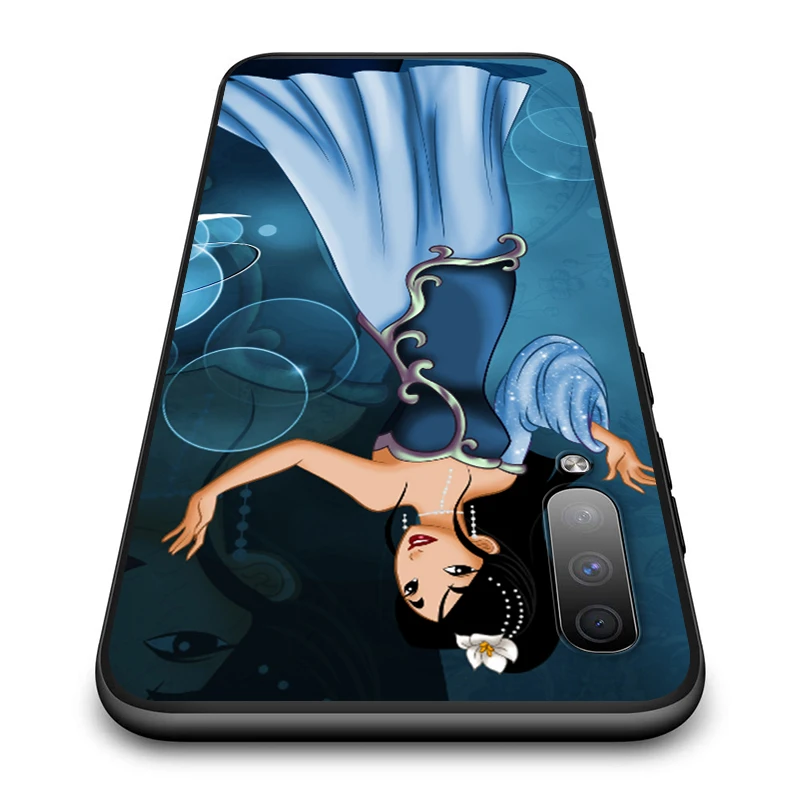 

Disney Mulan Cute For Samsung Galaxy A90 A80 A70 S A60 A50S A30 S A40 S A2 A20E A20 S A10S A10 E Black Phone Case