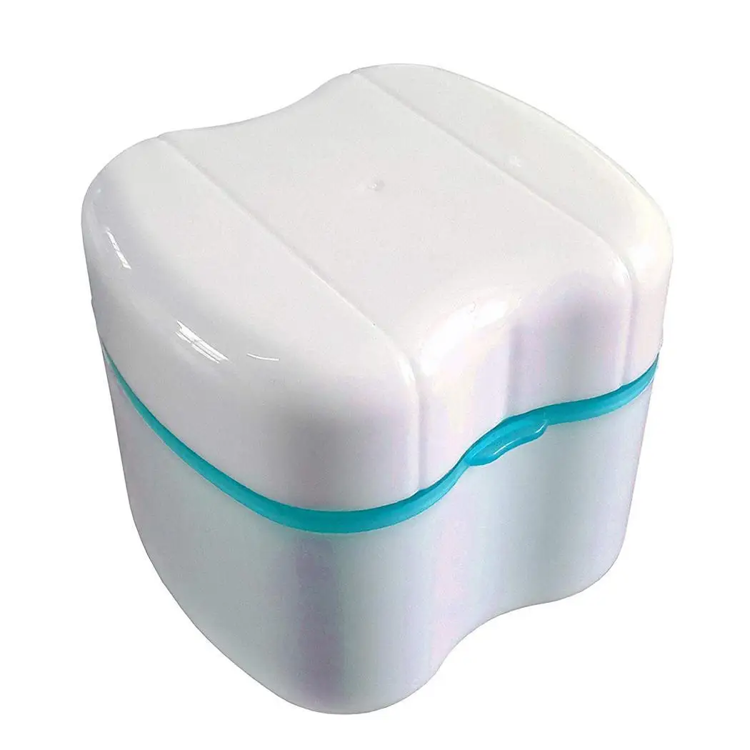 Накладные зубы коробочки для хранения путешествия дома Портативный