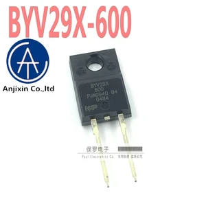 10pcs 100% orginal new fast recovery diode BYV29X-600 BYV29X600 TO-220F in stock