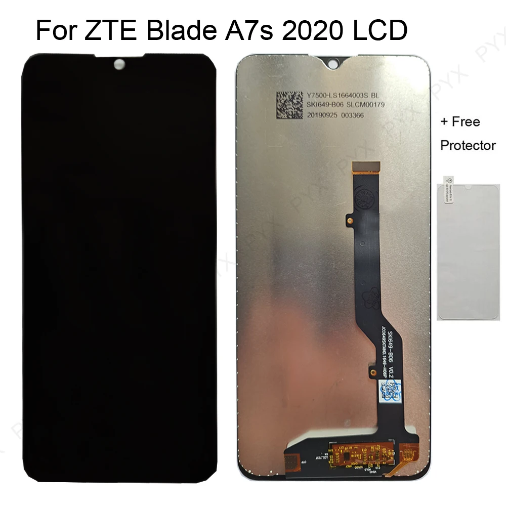 2 варианта Тесты 6 5 &quotAAA ЖК дисплей для ZTE лезвие A7s 2020 A7020 A7020RU Дисплей кодирующий