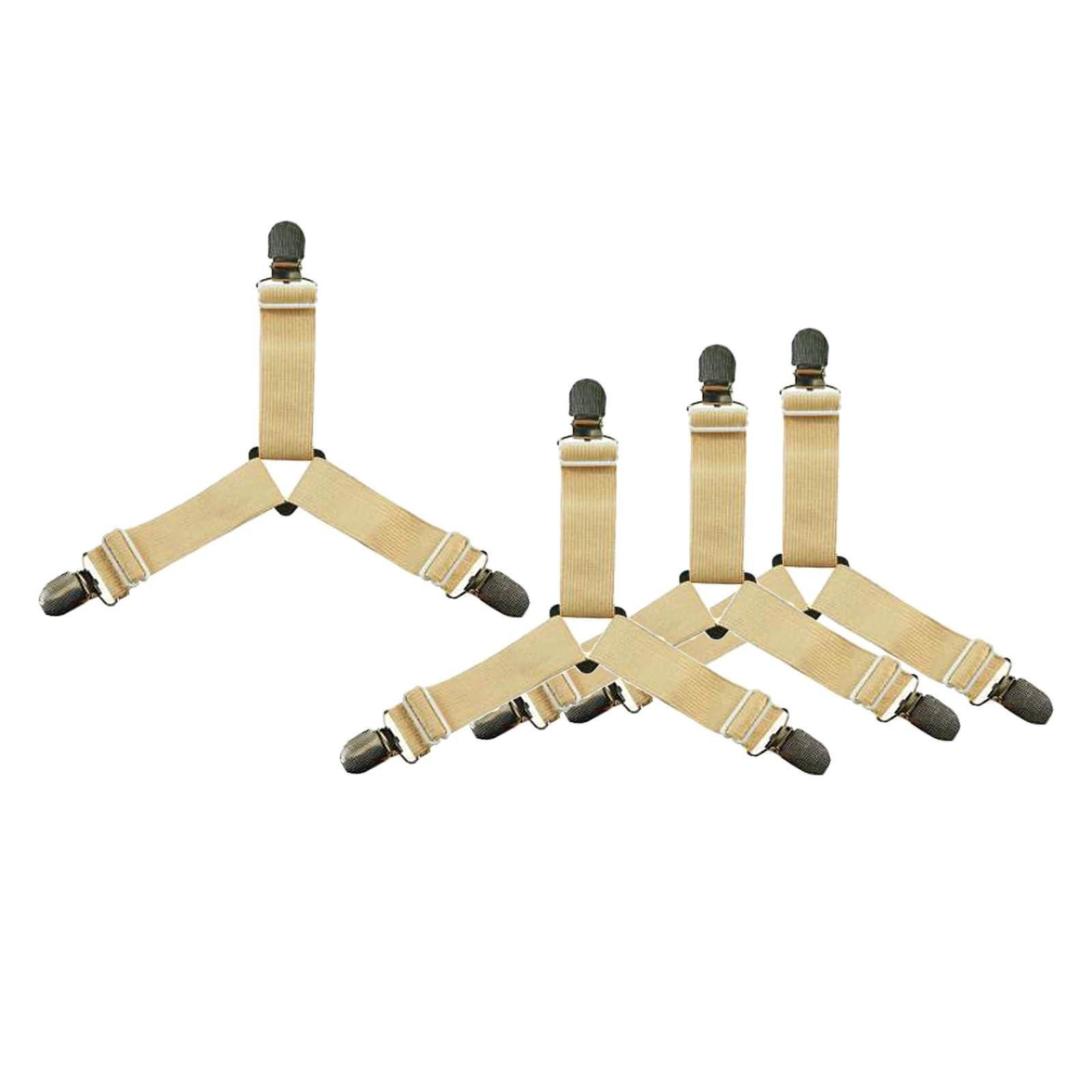 4x кровать застежки для простыни постельное белье держатель держать матрас листа