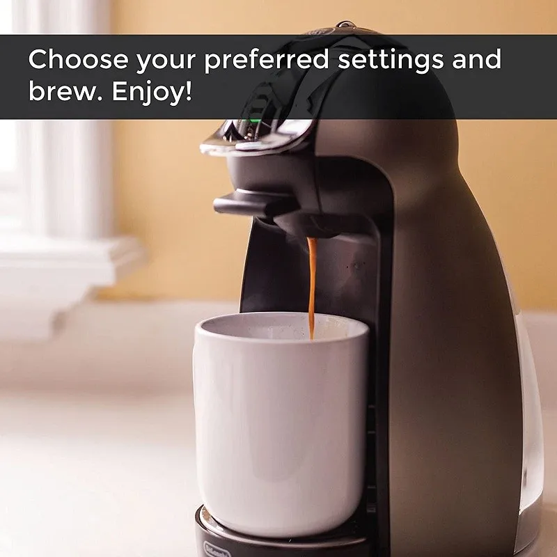 

3 pcs Reusable Nescafe Dolce Gusto Coffee Capsule Filter Cup Refillable Caps Spoon Brush Filter Baskets Pod Soft Taste Sweet