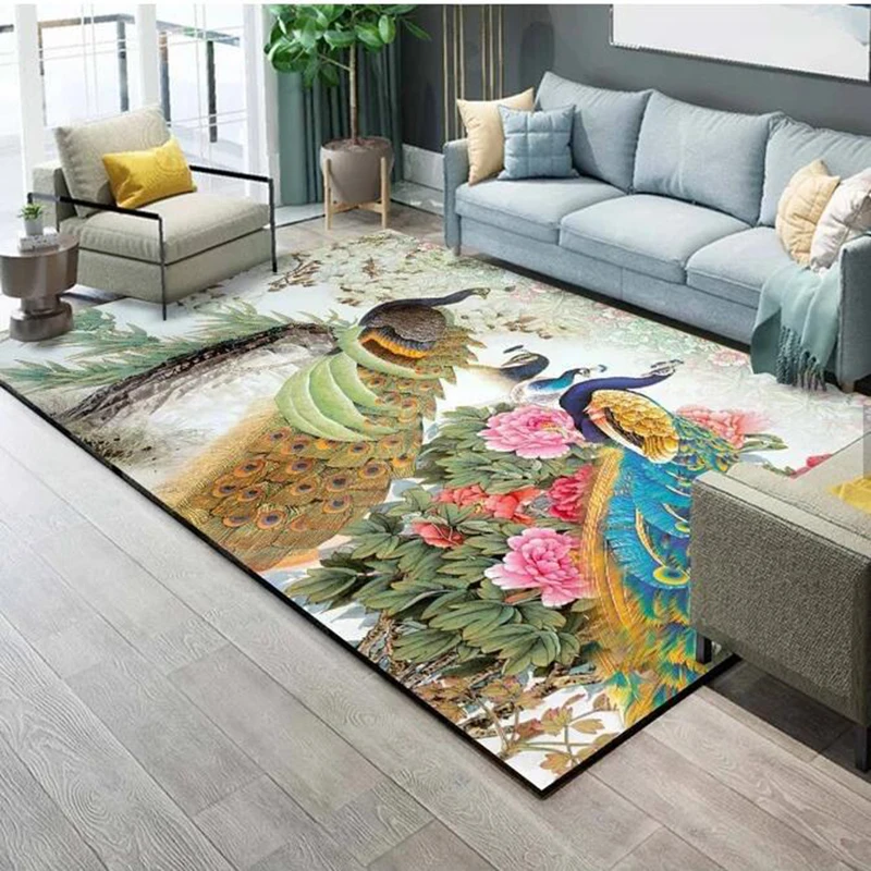 

New beautiful simple modern dining table sofa bed comfortable carpet