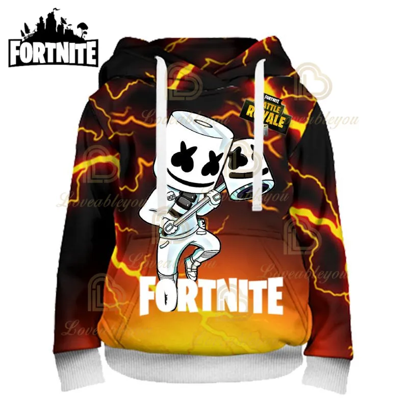 

Fortnite Victory Boys Girls 3D Men and Women Thin Hoodie Sweatshirt Battle Royale Hero Kids Game Anime Birthday Gift