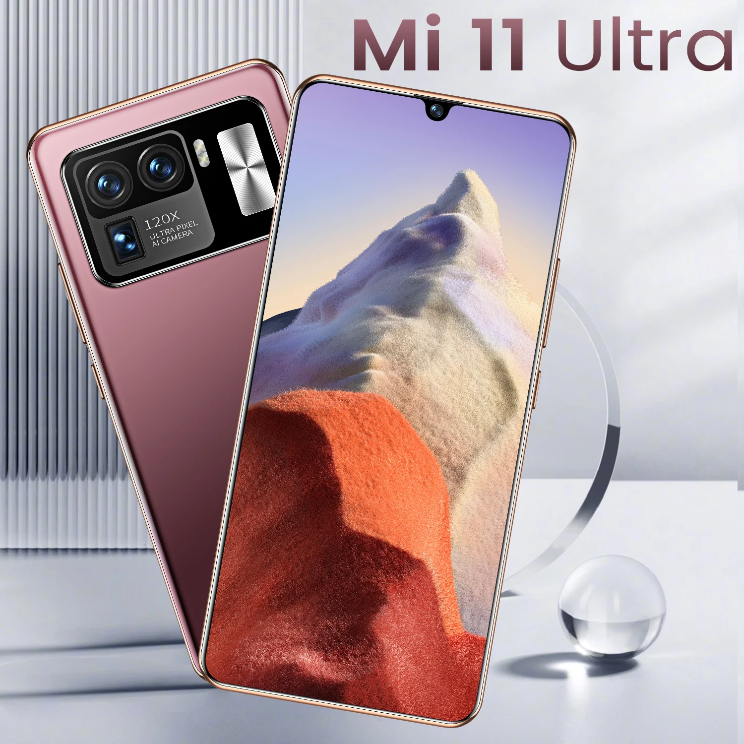 

Mi 11 Ultra 6.7 Inch 8+512GB16+32MP Dual SIM Fingerprint Face Unlock 6800mAh Smart Phone Dual SIM Andriod Cell Phone Global