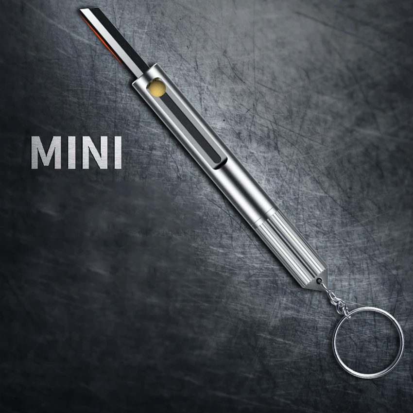 Уличный карманный нож брелок многофункциональный выдвижной для повседневного