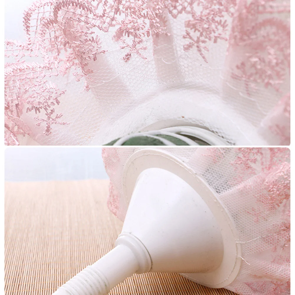 Свадебный цветок грязь товары вечерние украшение пластиковая с кружевной