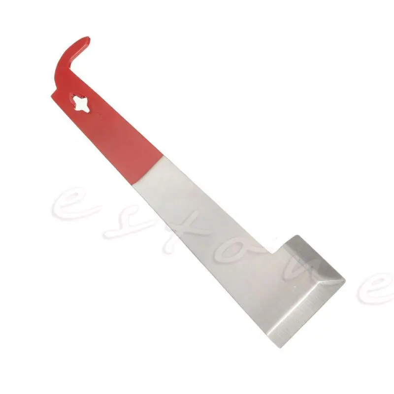 Инструмент для пчеловодства из нержавеющей стали J-образный инструмент