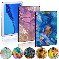 tablet hard shell case for huawei mediapad m5 lite 8t5 10 10 1t3 10 9 6t3 8 0 new high quality watercolor series back case