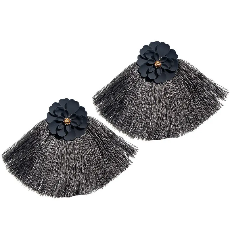 Корейские серьги с подвеской в виде цветка для женщин богемные этнические Brincos