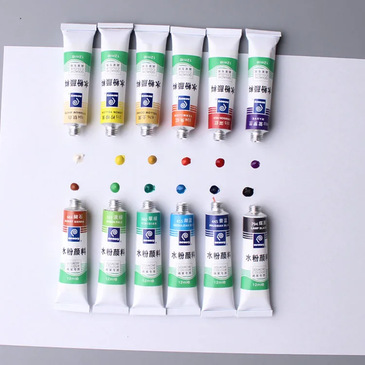 12 мл * штук/Искусственная краска искусственная акварельная s профессиональная