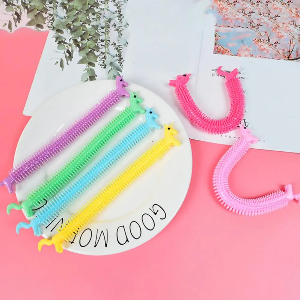 

Cute Soft Pet Shape Stress Relief Venting Tension Rope Bracelet Decompression Children Adult Toy Gift