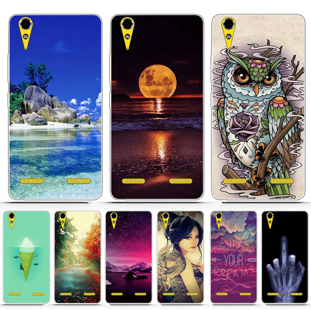 Мягкий чехол из ТПУ Для Lenovo A6010 Plus A6000 и Lemon K3 K30-T 5 дюймов K 3 A 6000 6010 - купить по