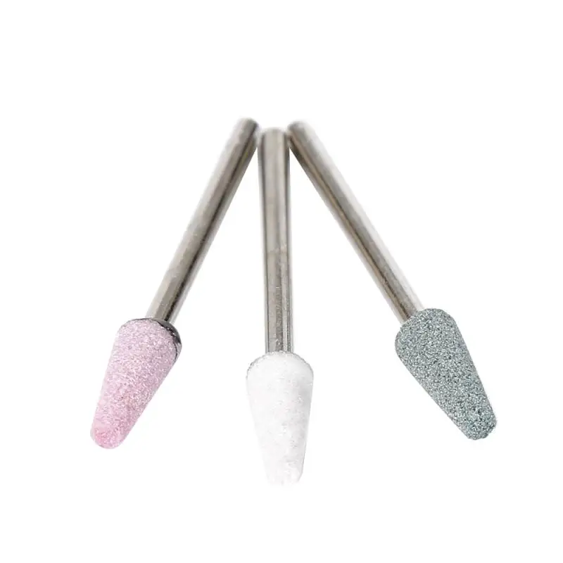

3/1Pcs Nail Art Drill Manicure Bits Pedicure Milling Cutter For Nail Files Cutter Nail Silicone Carbide Nail Polish 2.34mm TSLM2