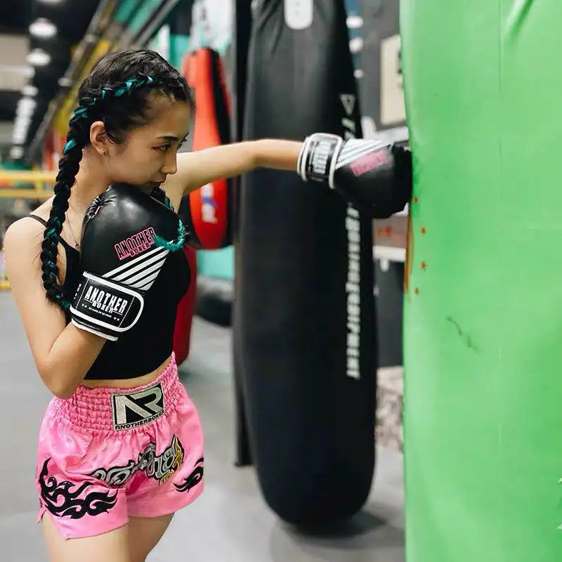 Мужские шорты для кикбоксинга MMA детские и боев Sanda Muay Thai спортивная одежда женщин