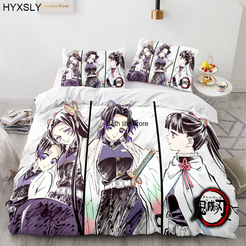 Комплект постельного белья с изображением рассекающего демонов одеяло Nezuko Kamado
