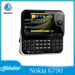 nokia 6790 refurbished original unlocked surge phone 2 4 inch 3g with a gps fm radio 6790 cellphone free shipping free global shipping