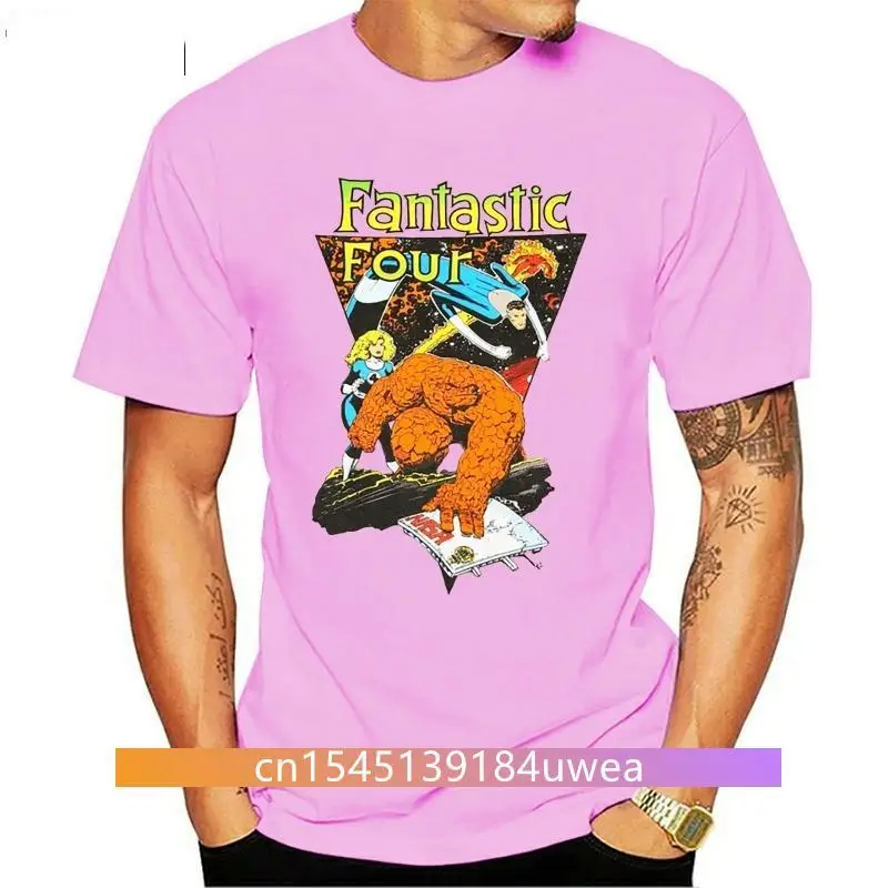 

New Nos Fantastic Four Comics T Shirt 1989 Us All Size Classic Unique Tee Shirt