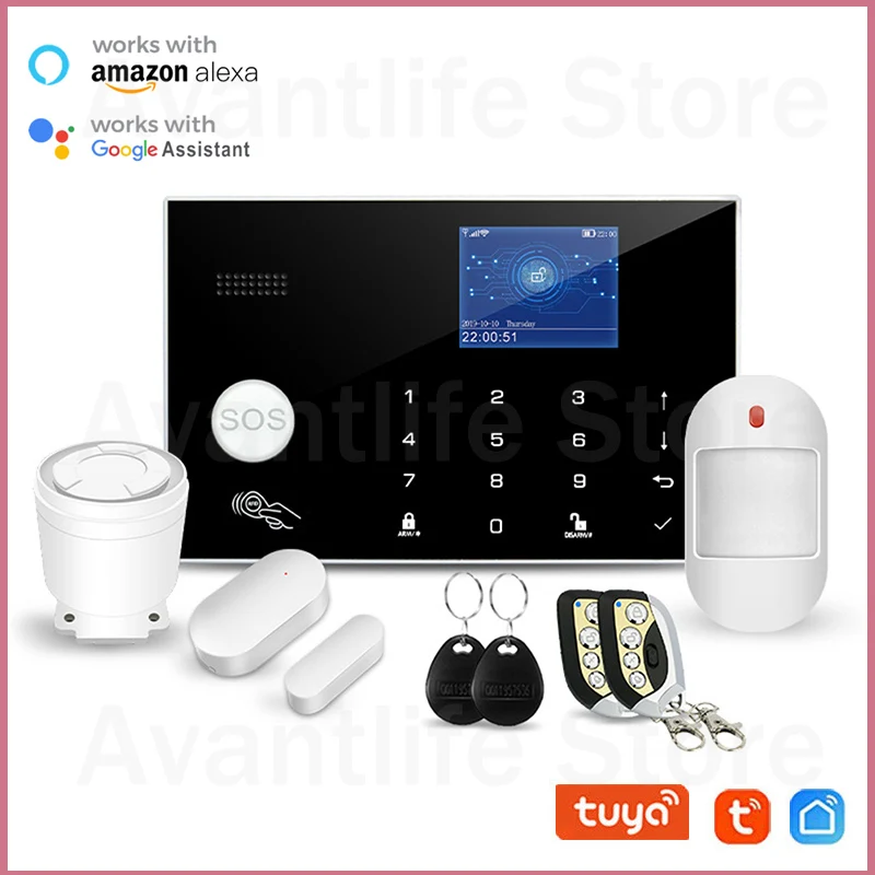 

Умная сигнализация Tuya с поддержкой Wi-Fi и датчиком движения