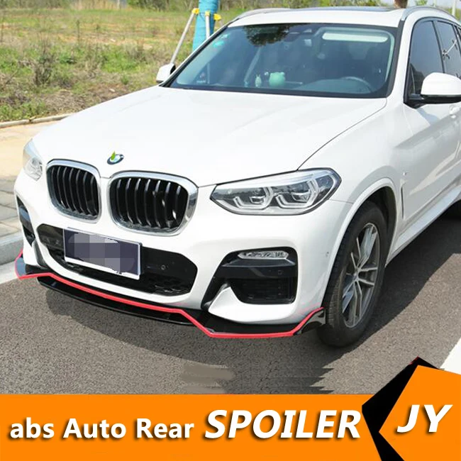 

Задний спойлер для BMW X3 2018-2020, для BMW X3 X4 G02 G01 4D, задний спойлер из АБС-пластика, диффузор для переднего бампера