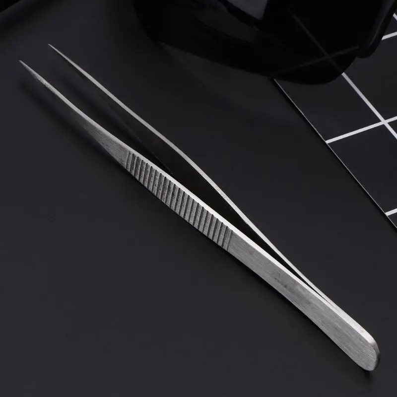 

4 Pcs/set Precision Stainless Steel Tweezers Set For Beauty Nail Art Handmade Jewelry Making Crafts Picking Tools