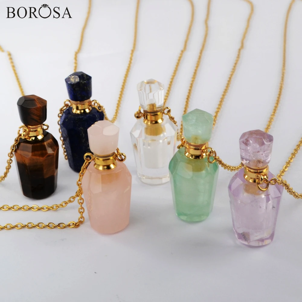 Драгоценные камни ожерелье парфюмерный диффузор 26 дюймов многофункциональный