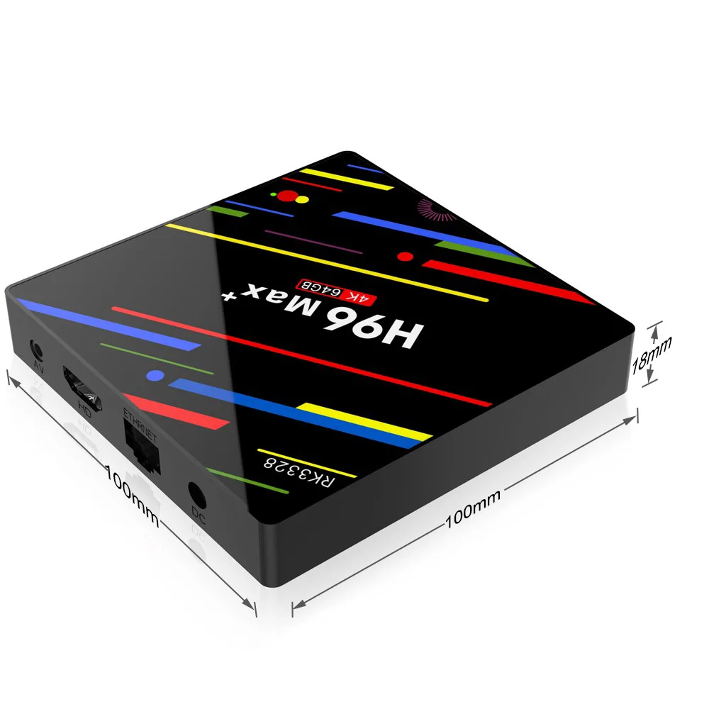 ТВ приставка H96 Max Plus Android 9 0 4 ядра 2 Wi Fi + 32 ГБ USB3.0|ТВ-приставки и медиаплееры| |