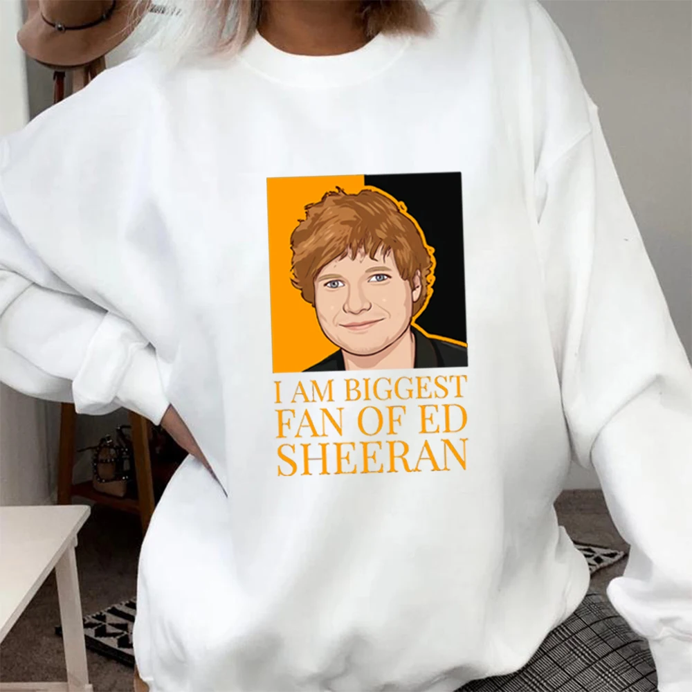 

Футболка с изображением фаната Ed Sheeran, желтая толстовка с изображением босса, музыкальная рубашка, худи с изображением певицы, унисекс, Осен...