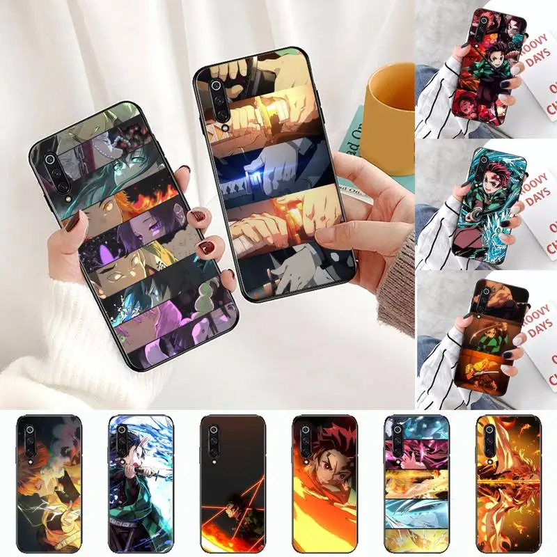 

Demon Slayer Amine Phone Case For xiaomi Redmi 5 5A plus 7A 8 note 2 3 4 5 5A 6 7 GO K20 A2 Cover Funda Shell