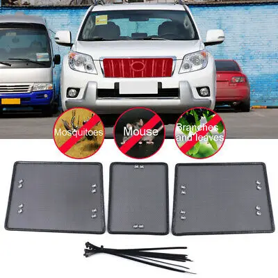 

Сетка для защиты от насекомых, 3 шт., для Toyota Prado Fj150 10-13