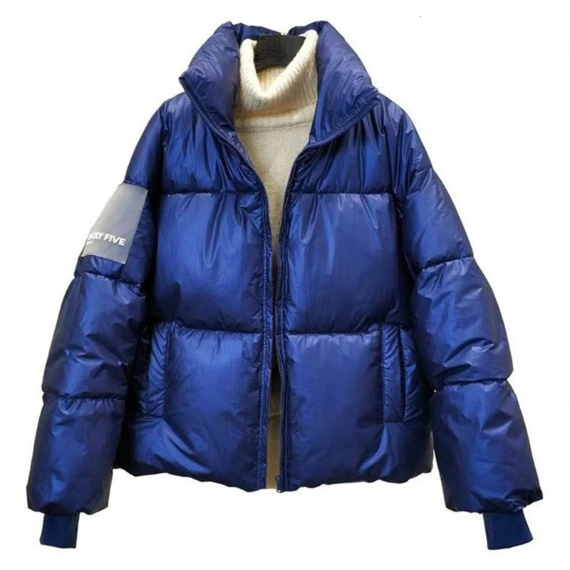 

Oneyisha Loose Thick Women Down Jacket White Duck Women's Winter Parka Short Clothes For Woman Waterproof Female Cotton Coats