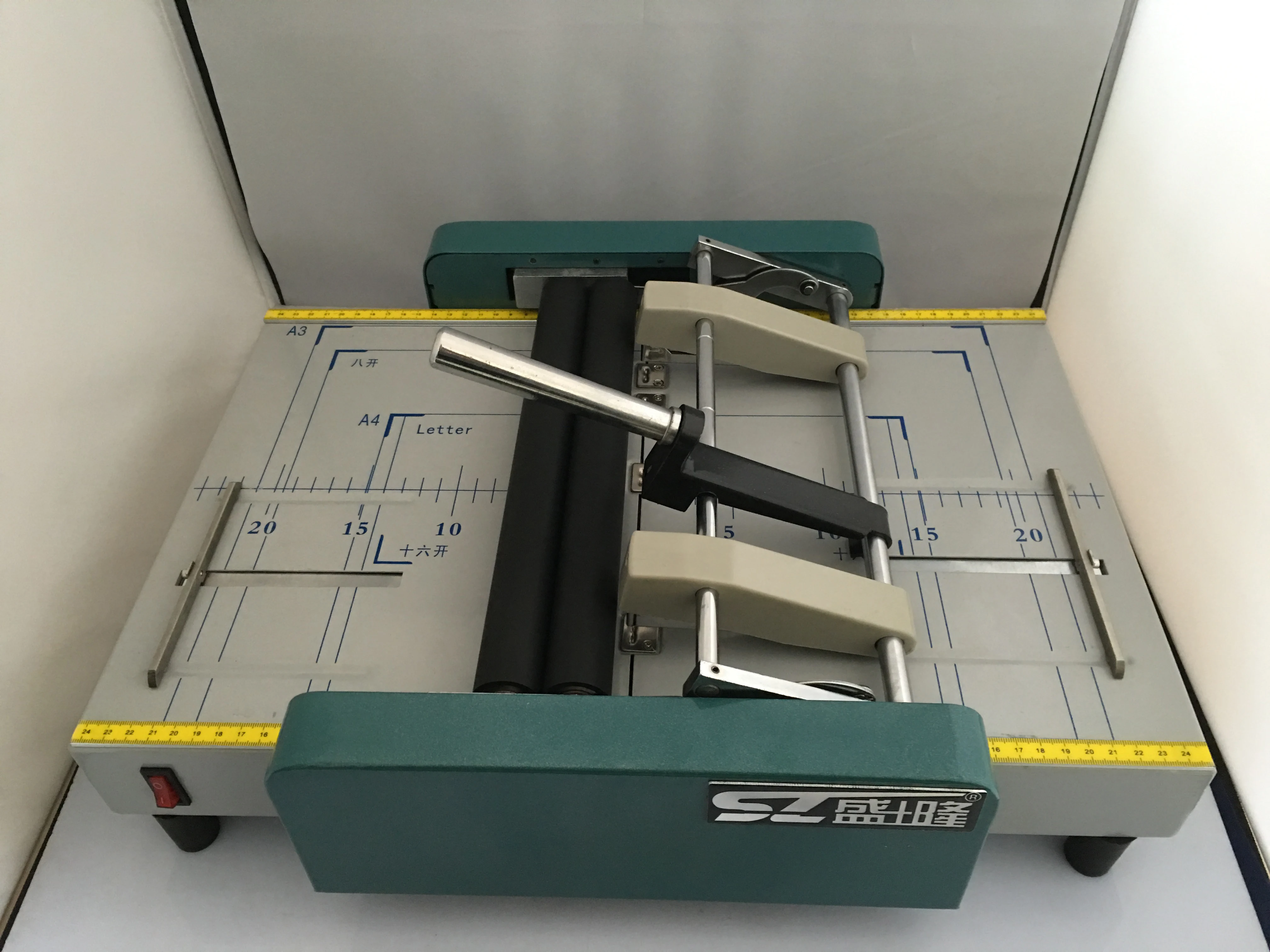 A3 электрическая складная машина переплетные машины седельная строчка Складная