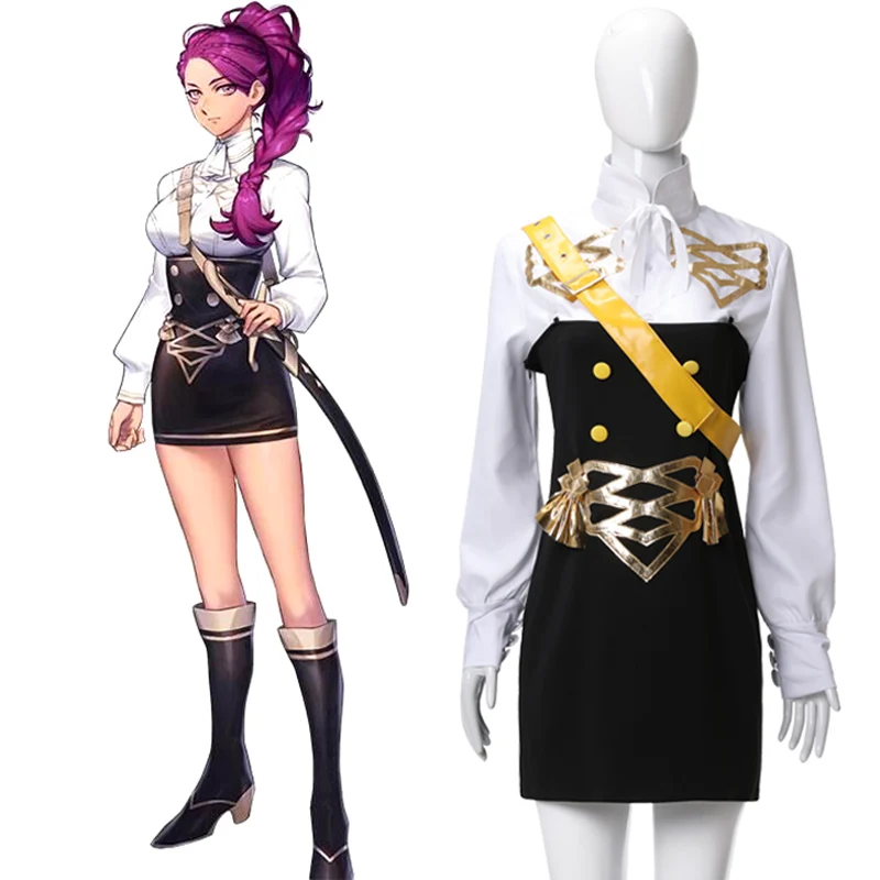 В наличии Fire Emblem: три дома Петра Косплэй взрослый костюм Cos наряды на Хэллоуин