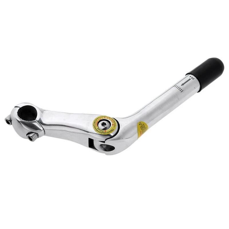 Регулируемый серебристый 25 4 мм руль для велосипеда шоссейного 180 | Спорт и