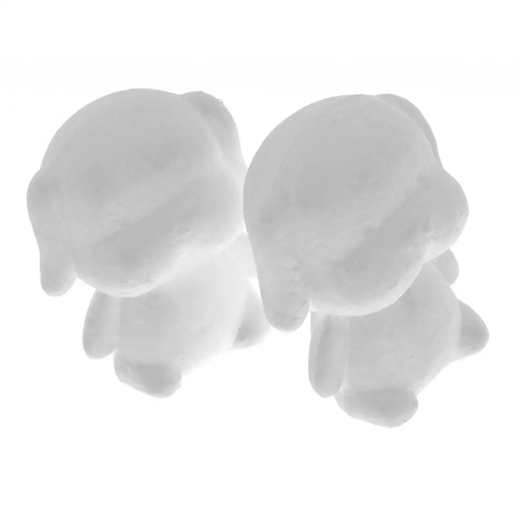 

130mm Unfinished Dog Polystyrene Styrofoam Modelling Craft Kids DIY Project