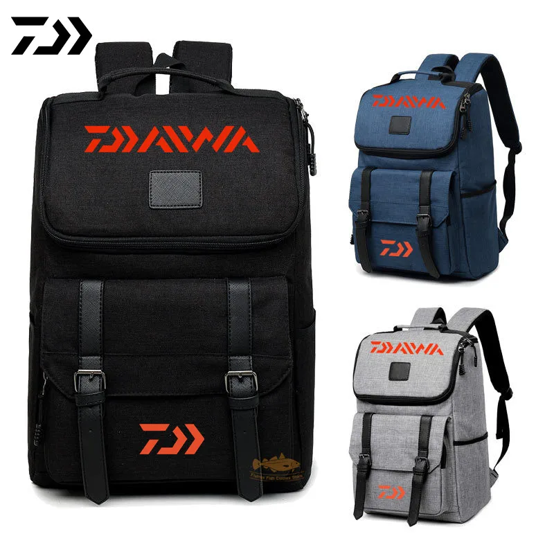 

2021 DAIWA рыболовный рюкзак мужской спортивный дышащий износостойкий водонепроницаемый рюкзак для рыбалки простой дорожный рюкзак