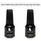 Монаси 12 мл здоровый базовый и финишный гель УФ светодиодный гель Лаки 2 шт. био-Гели Soak Off длительного действия Гель-лак для ногтей 2021