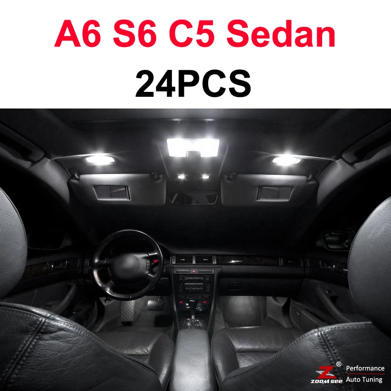 100% белый Canbus Error Free светодиодный лампа гирлянда для внутреннего купола Карта