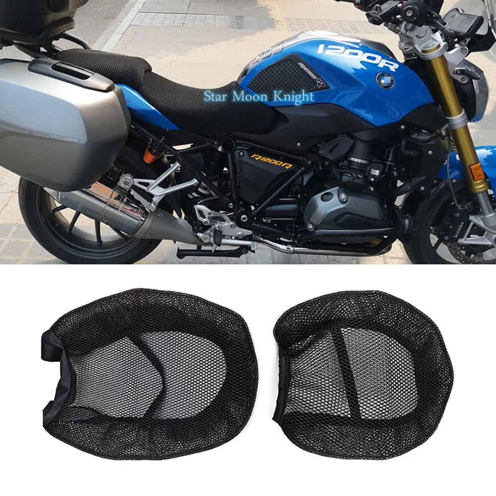 

Motorcycle Protecting Cushion Seat Cover for BMW R1200RS R1200R R1250RS R1250R LC R 1250 RS Fabric Saddle Seat Cover Accessories