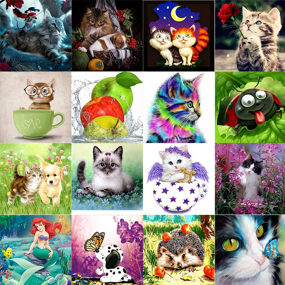 DIY 5D рукоделие алмазная живопись цветы призрак мака Алмазная Вышивка Цветы