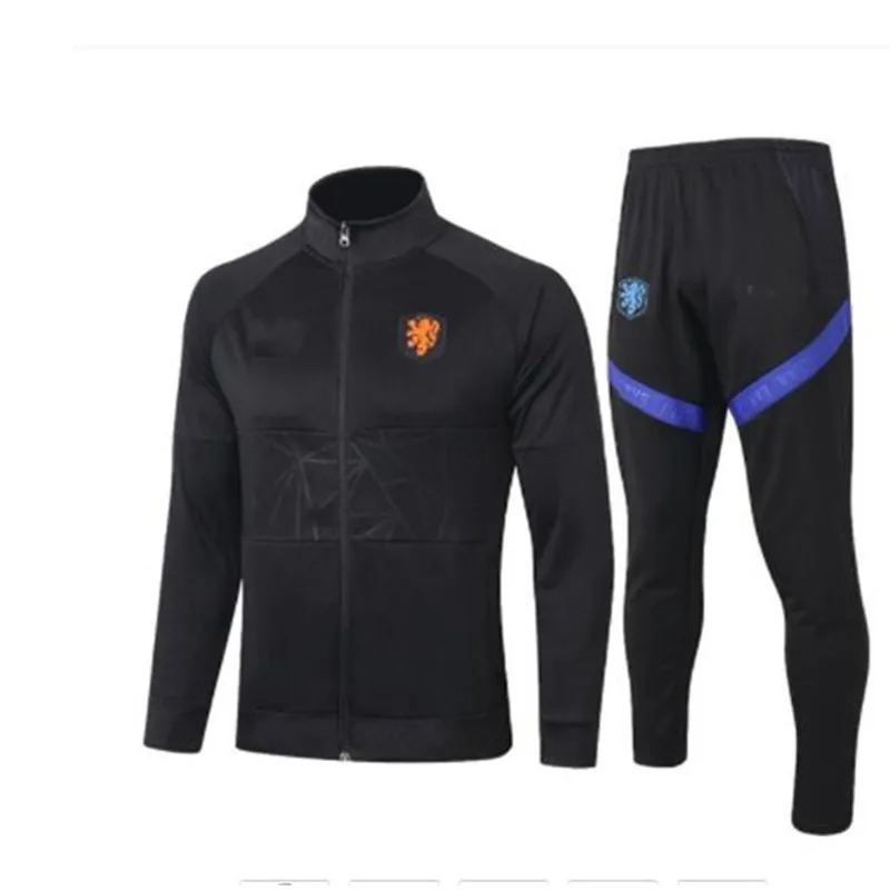 

Soccer Training Jacket DE JONG Adults + Children 2021 DE VIRGIL LIGT Chandal Football Training Jersey Suits Sports Wear