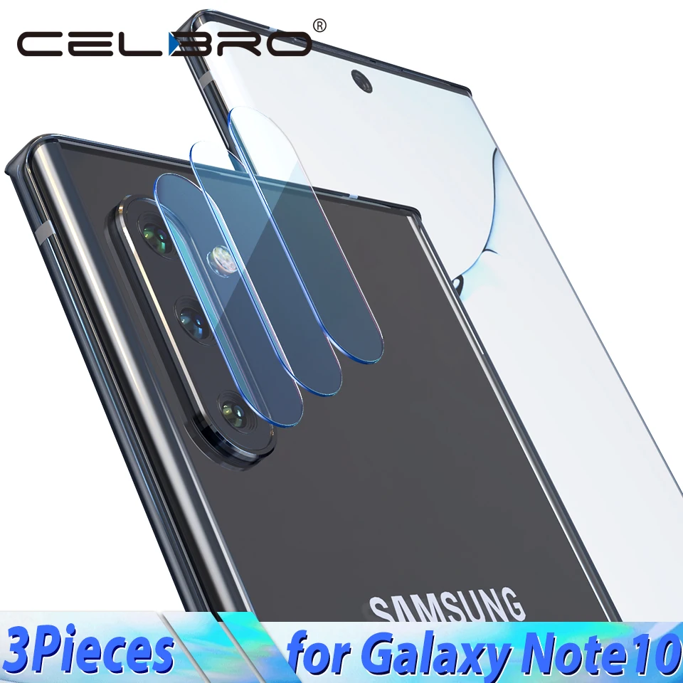 Закаленное стекло для камеры samsung Galaxy Note 10 Plus S10 + защитное на заднюю панель