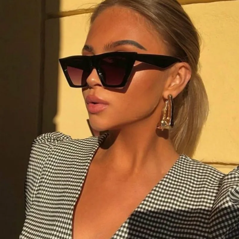 2020 популярные женские очки от солнца Ретро Солнцезащитные роскошные брендовые